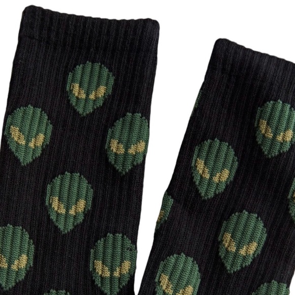 Urban Outfitters Alien Crew Socks - Picture 5 of 5